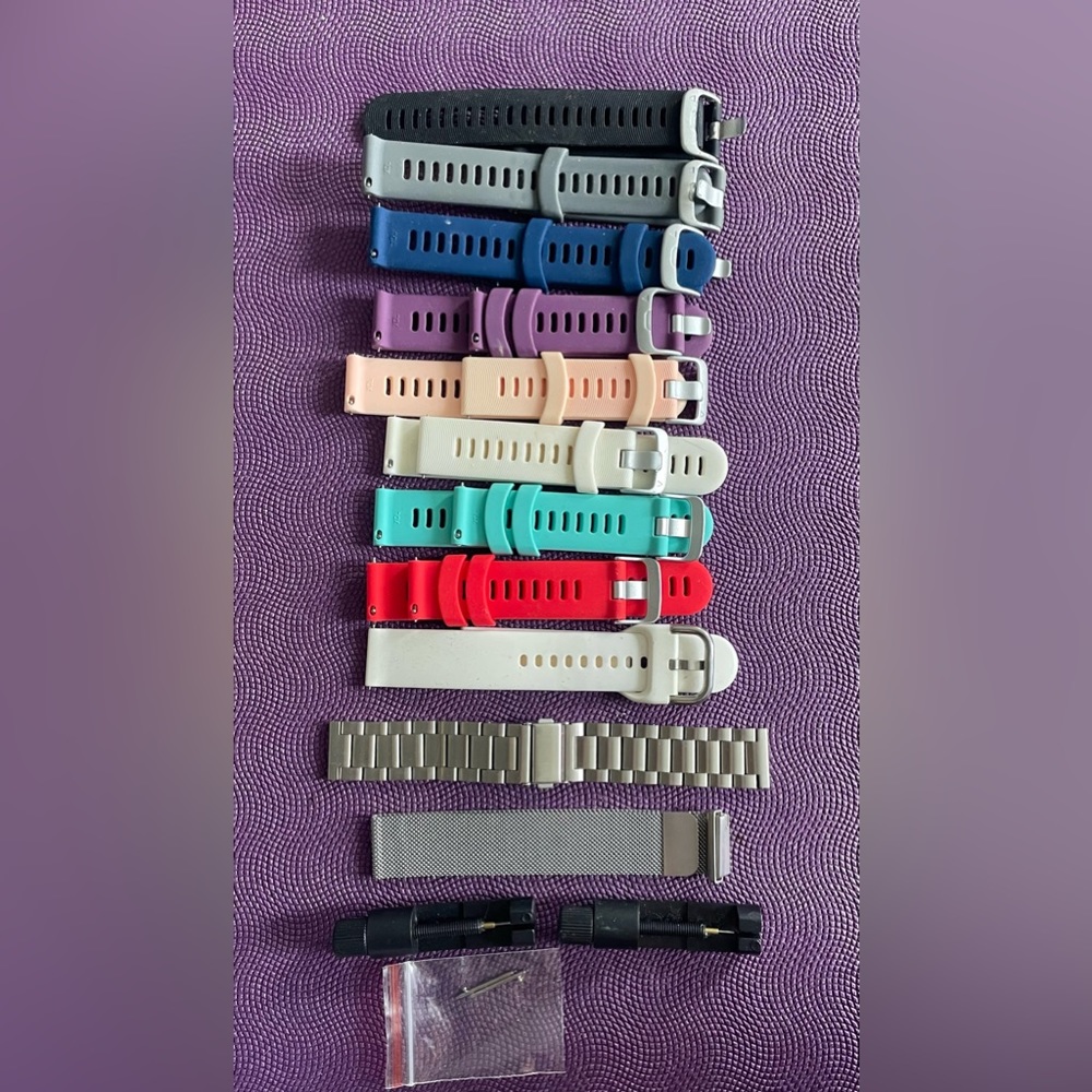 Set of 11 Garmin Watch Bands